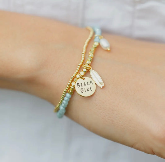 Beach Girl Beaded Bracelet